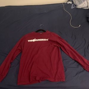 The hundreds burgandy long sleeve vintage